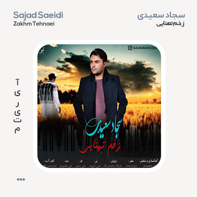 سجاد سعیدی زخم تهنایی