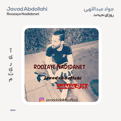 جواد عبداللهی روزای ندیدنت