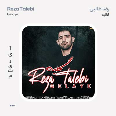 رضا طالبی گلایه